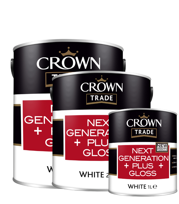 Crown Trade Next Generation Plus Gloss - White