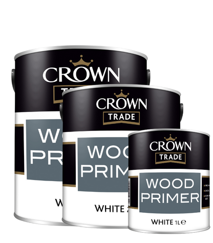 Crown Trade Wood Primer - White