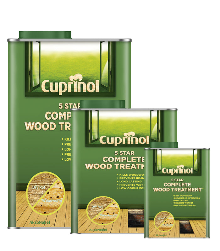 Cuprinol 5 Star Complete Wood Treatment (Water Based) - All Sizes