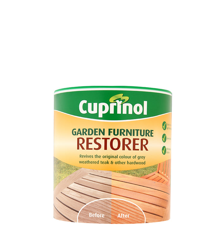 Cuprinol Garden Furniture Restorer - 1 Litre - Restores Weathered Wood