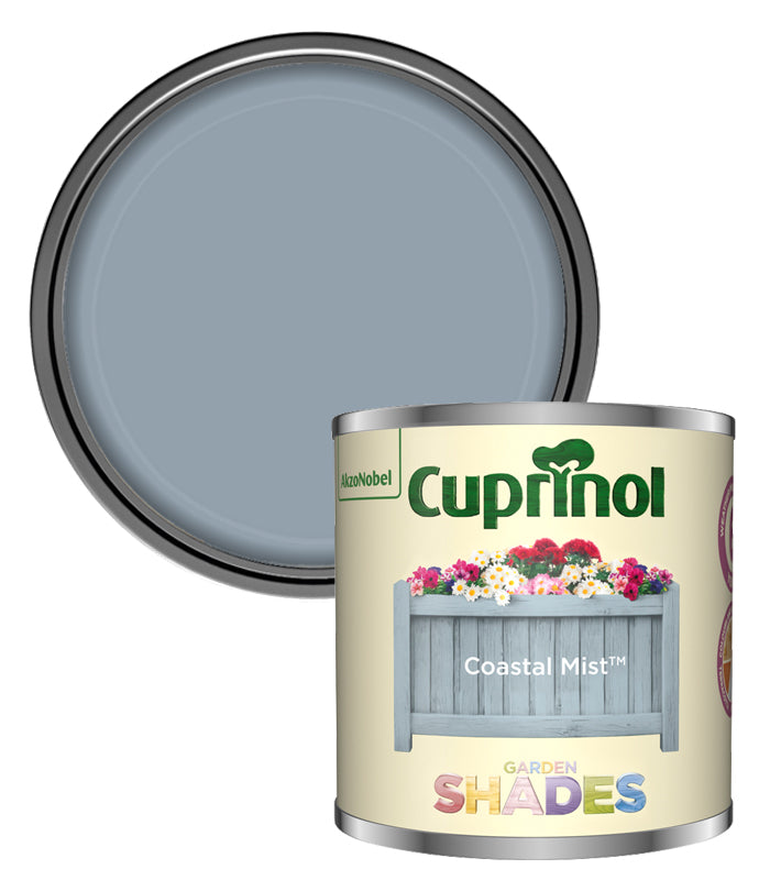 Cuprinol Garden Shades Tester Paint Pot - 125ml - Coastal Mist