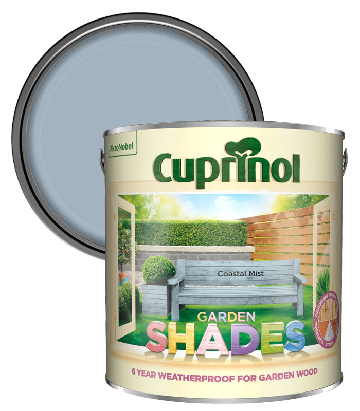 Cuprinol Garden Shades - Coastal Mist - 2.5L