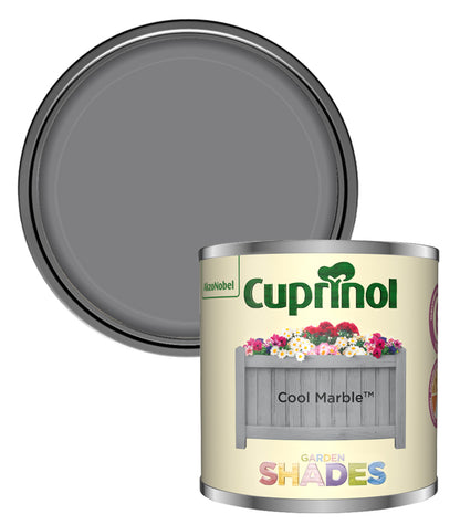 Cuprinol Garden Shades Tester Paint Pot - 125ml - Cool Marble