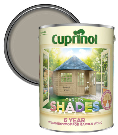 Cuprinol Garden Shades - Country Cream - 5L