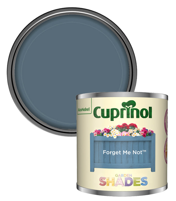 Cuprinol Garden Shades Tester Paint Pot - 125ml - Forget Me Not