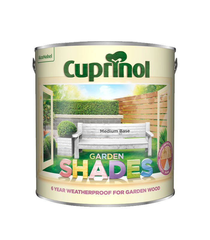 Cuprinol Garden Shades Paint - 2.5 Litre - Mixed Colours