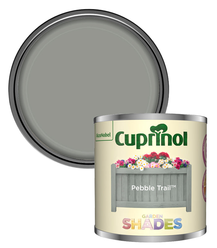 Cuprinol Garden Shades Tester Paint Pot - 125ml - Pebble Trail