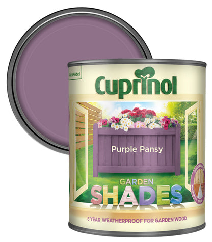 Cuprinol Garden Shades - Purple Pansy - 1L