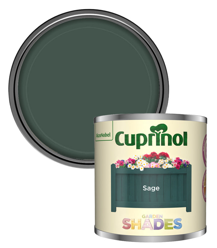 Cuprinol Garden Shades Tester Paint Pot - 125ml - Sage