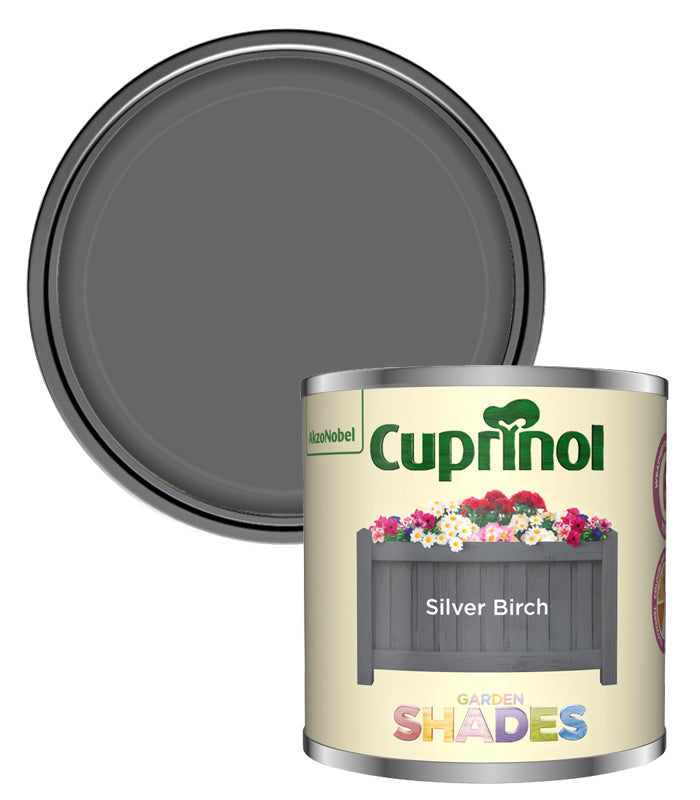 Cuprinol Garden Shades Tester Paint Pot - 125ml - Silver Birch