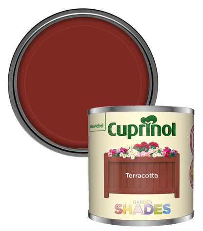Cuprinol Garden Shades Tester Paint Pot - 125ml - Terracotta
