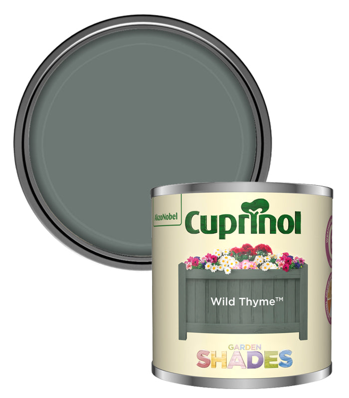 Cuprinol Garden Shades Tester Paint Pot - 125ml - Wild Thyme