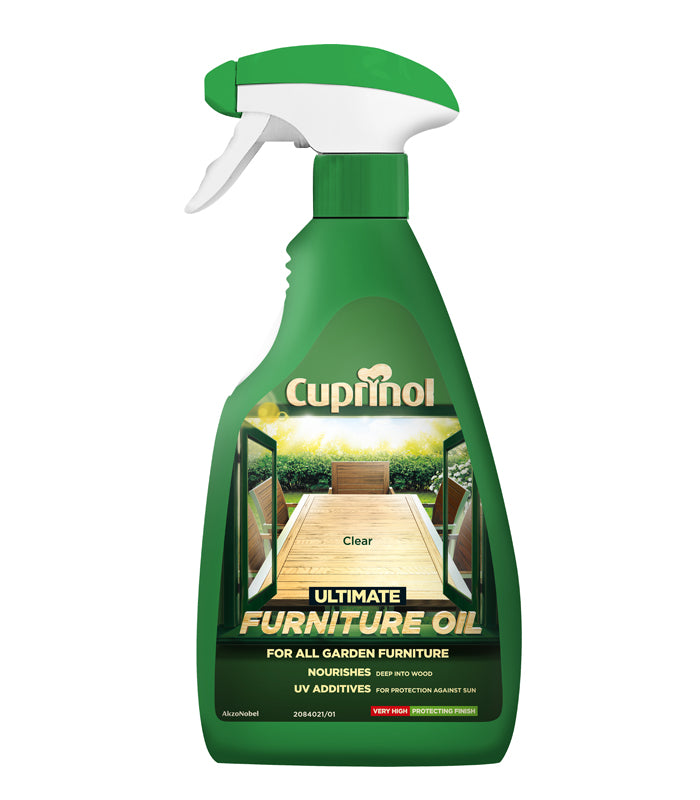 Cuprinol Garden Ultimate Furniture Oil Clear - 500ml Trigger Spray