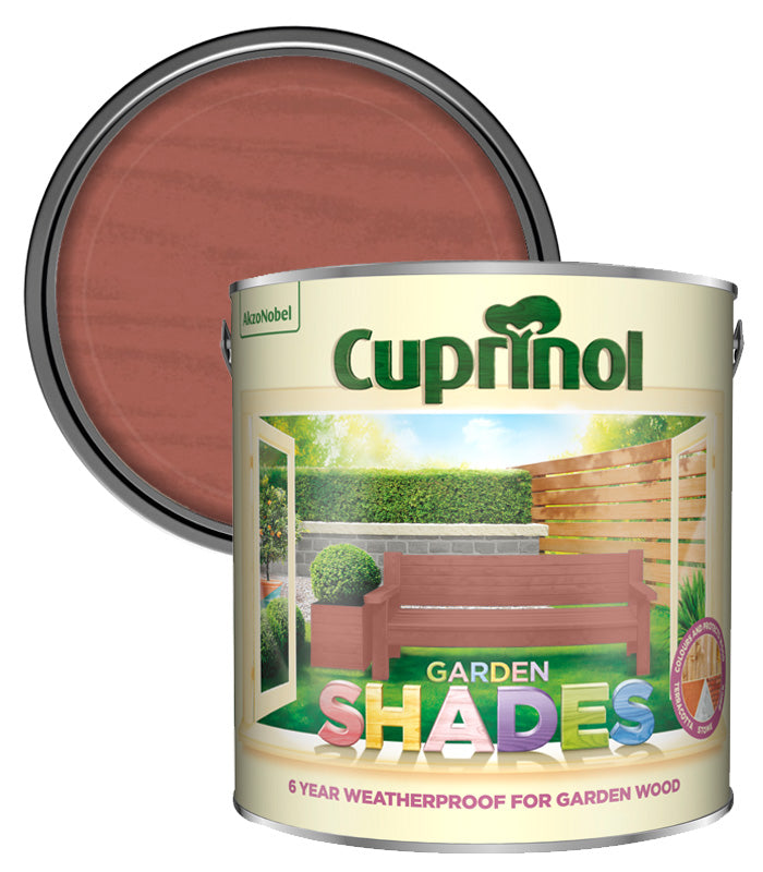 Cuprinol Garden Shades Mix - Crushed Chilli - 2.5L