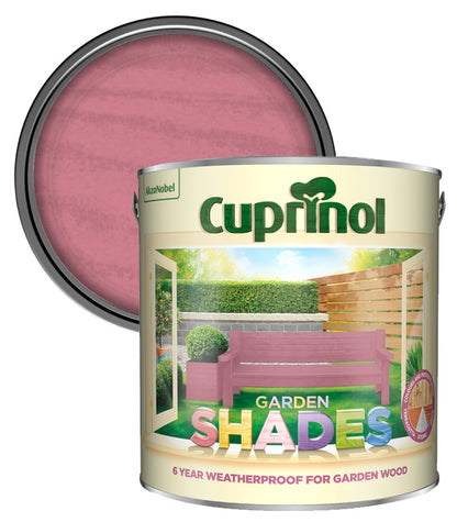 Cuprinol Garden Shades Mix - Pink Honeysuckle - 2.5L