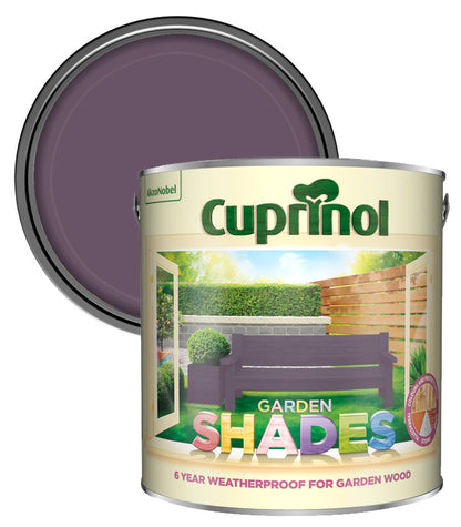 Cuprinol Garden Shades Mix - Purple Pansy - 2.5L