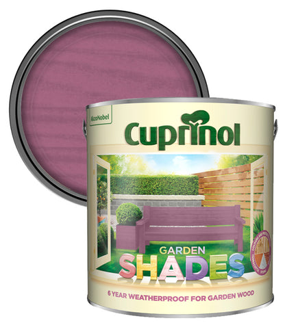 Cuprinol Garden Shades Mix - Raspberry Sorbet - 2.5L