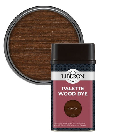Liberon Interior Floor and Woodwork Palette Wood Dye - Dark Oak - 500ml