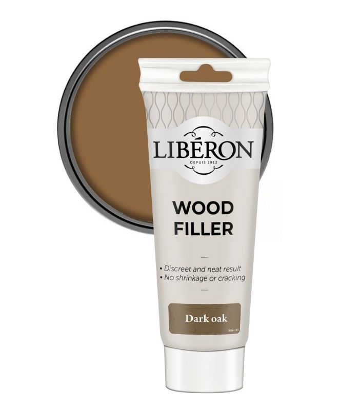 Liberon Wood Filler - High Resistance - Dark Oak - 125ml