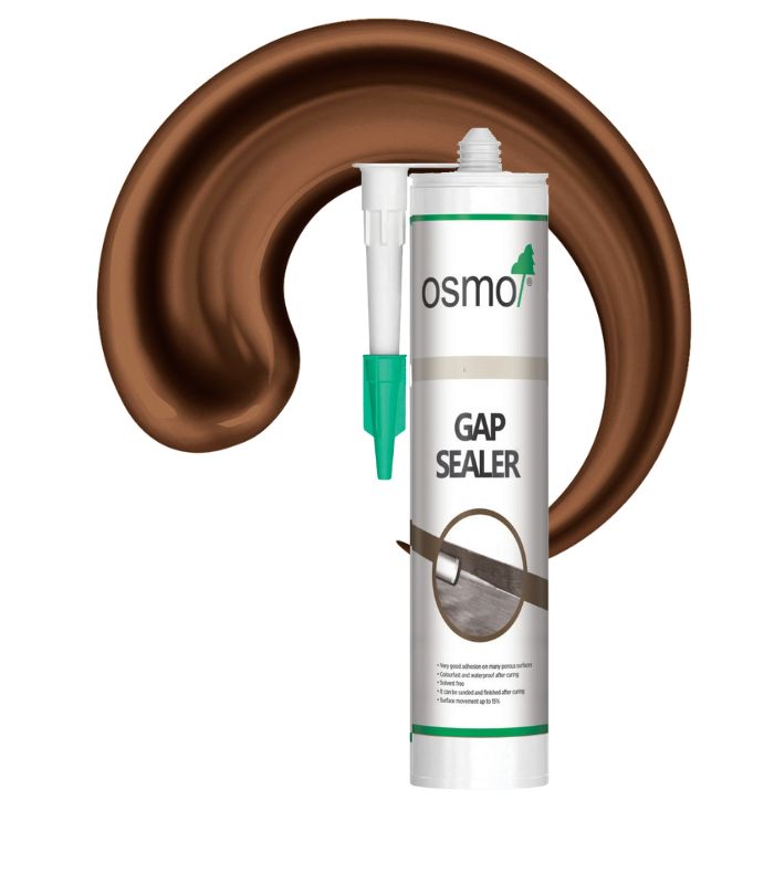Osmo Gap Sealer - Flexible Sealant - 310ml Tube - Dark Oak