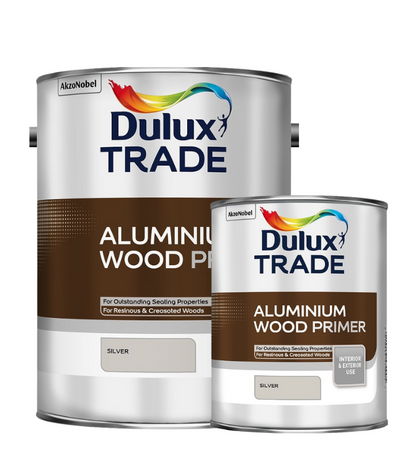 Dulux Trade Aluminium Wood Primer - Silver