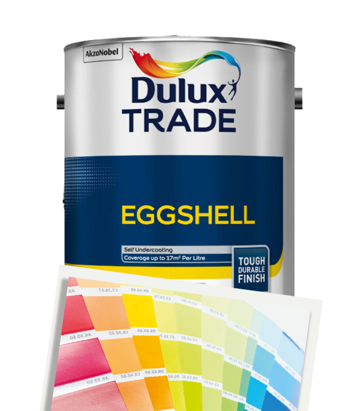 Dulux Trade Eggshell 5L - Tinted Mixed Colour