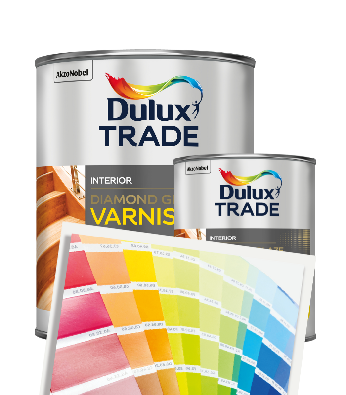 Dulux Trade Diamond Glaze Varnish - Tinted Colour Match