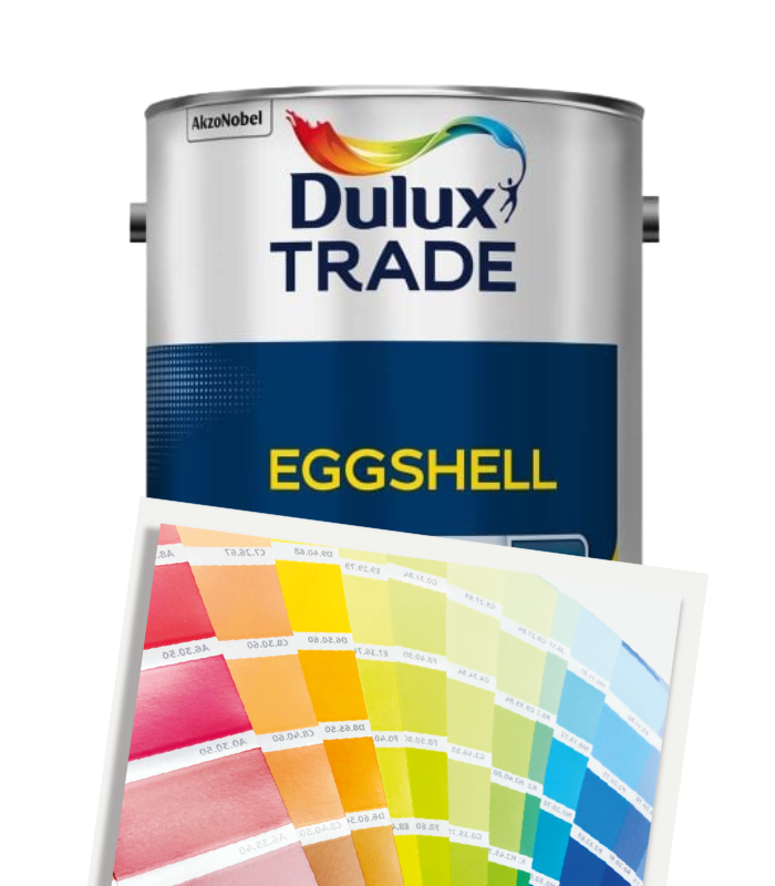 Dulux Trade Eggshell 5L - Tinted Mixed Colour