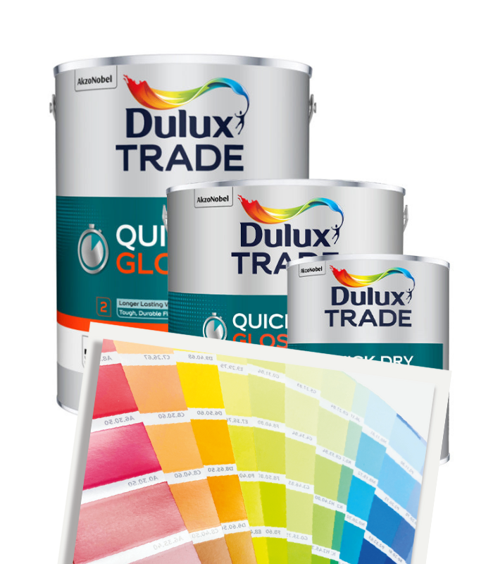 Dulux Trade Quick Dry Gloss - Tinted Colour Match