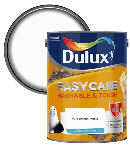 Dulux Retail Easycare Washable & Tough Matt - Pure Brilliant White - 5L