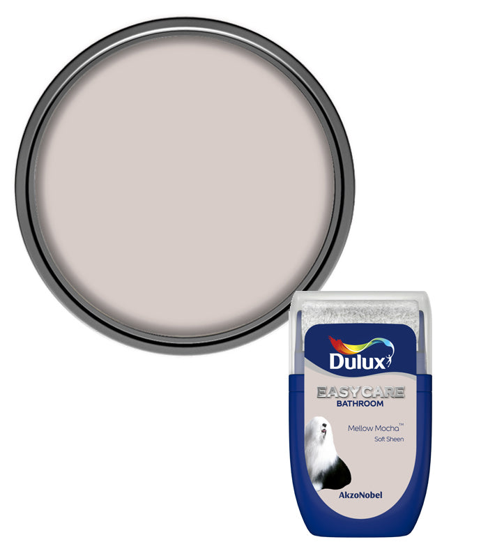 Dulux Easycare Bathroom Soft Sheen Tester Pot - 30ml - Mellow Mocha