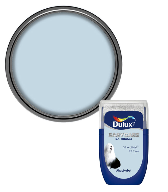 Dulux Easycare Bathroom Soft Sheen Tester Pot - 30ml - Mineral Mist