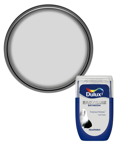 Dulux Easycare Bathroom Soft Sheen Tester Pot - 30ml - Polished Pebble