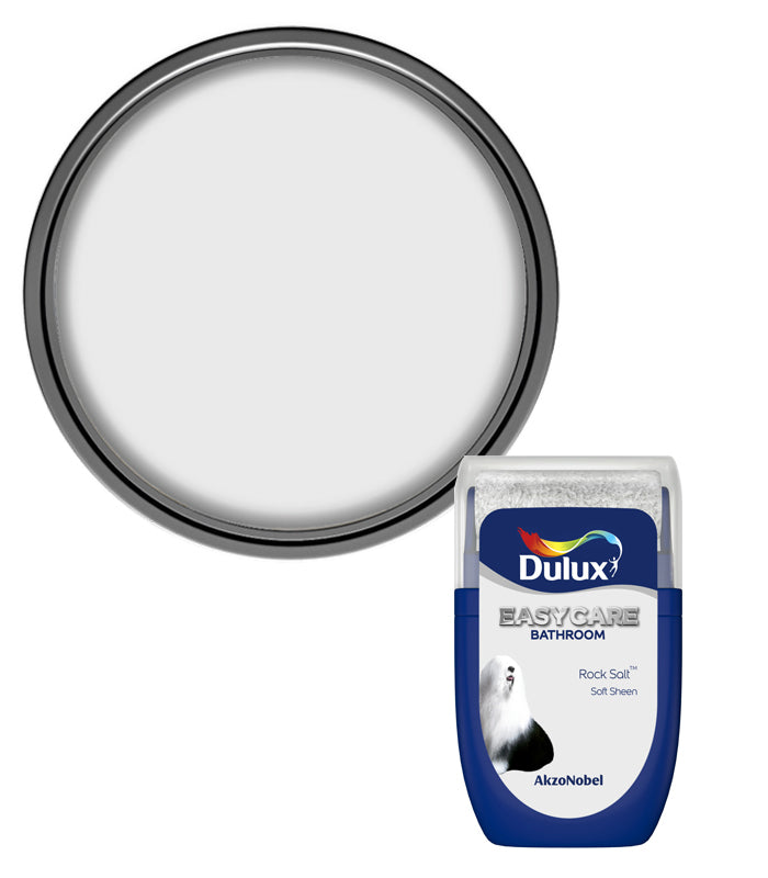Dulux Easycare Bathroom Soft Sheen Tester Pot - 30ml - Rock Salt