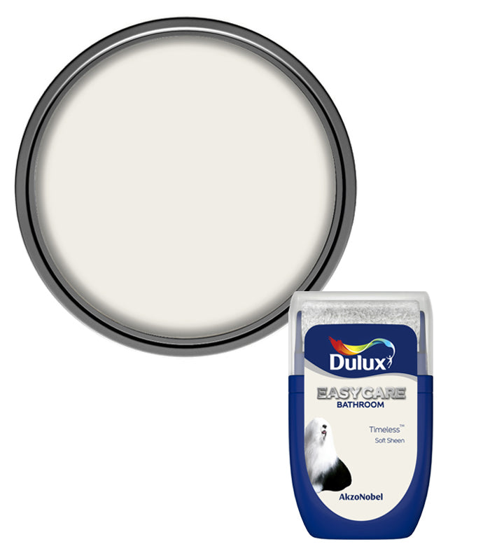 Dulux Easycare Bathroom Soft Sheen Tester Pot - 30ml - Timeless
