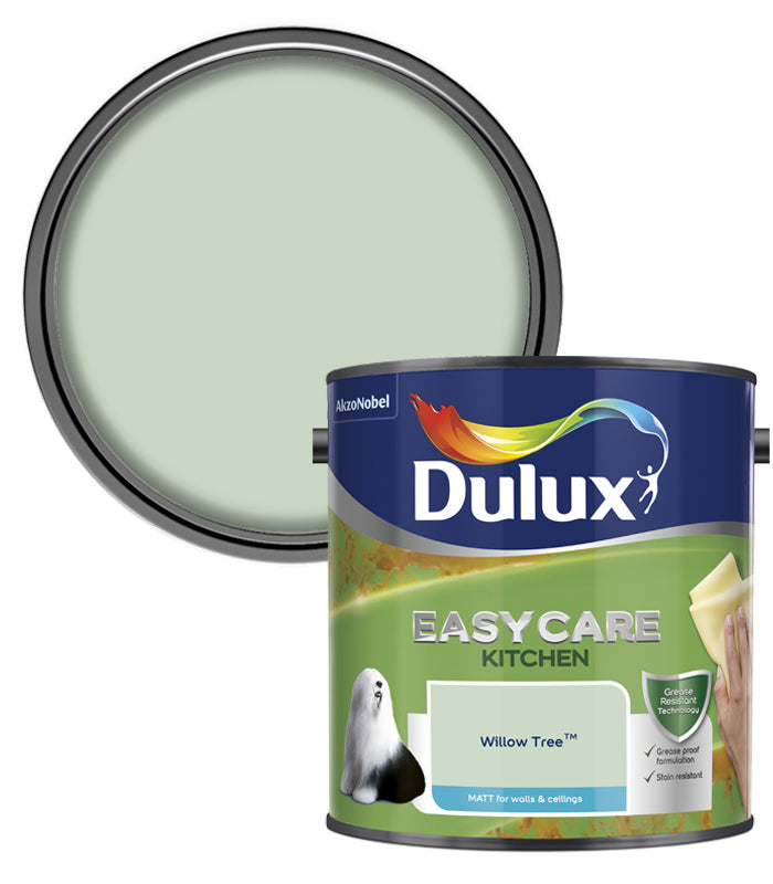 Dulux Easycare Kitchen Matt Emulsion Paint - 2.5L - Willow Tree