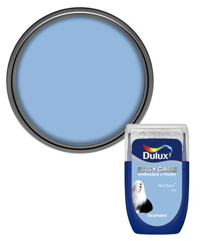 Dulux Easycare Washable Tough Matt Tester Pot - 30ml - Blue Babe