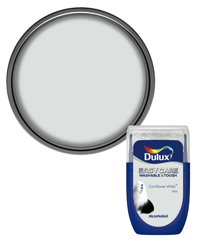 Dulux Easycare Washable Tough Matt Tester Pot - 30ml Cornflower White