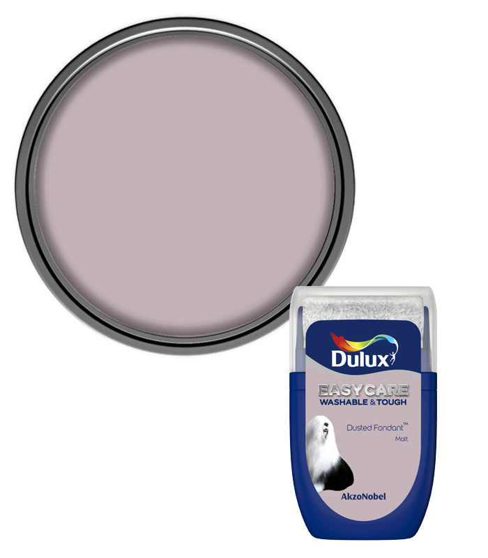 Dulux Easycare Washable Tough Matt Tester Pot - 30ml - Dusted Fondant