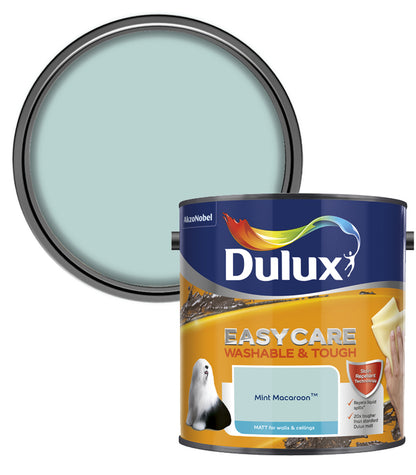 Dulux Easycare Washable & Tough Matt Emulsion Paint - 2.5L - Mint Macaroon