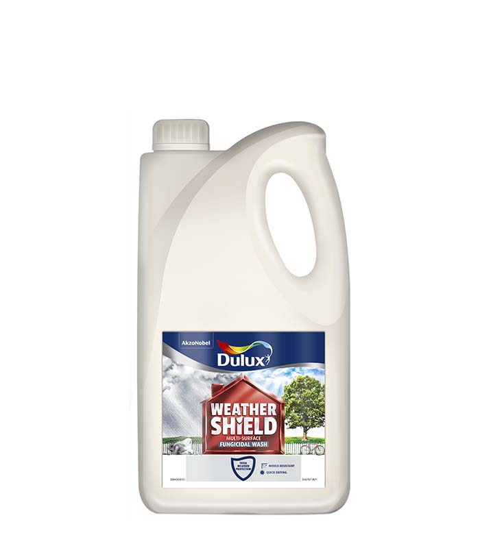 Dulux Weathershield Multi Surface Fungicidal Wash - 2.5 Litre