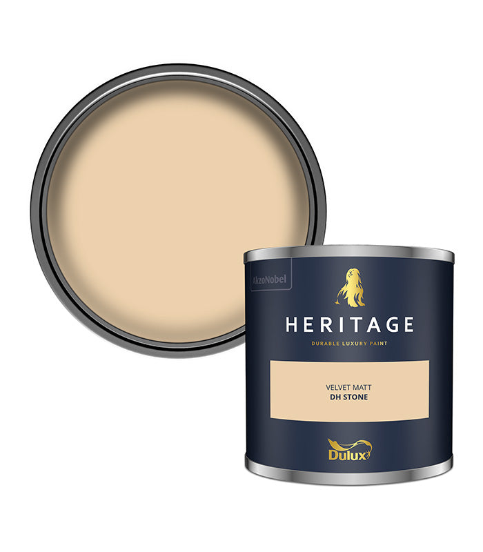 Dulux Heritage Velvet Matt - 125ml Tester Pot - DH Stone