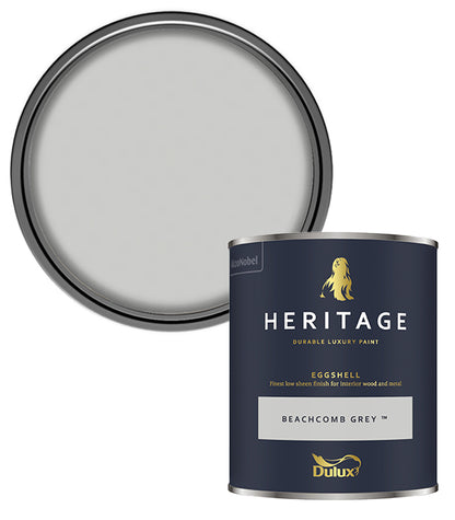 Dulux Heritage Eggshell - 750ml - Beachcomb Grey