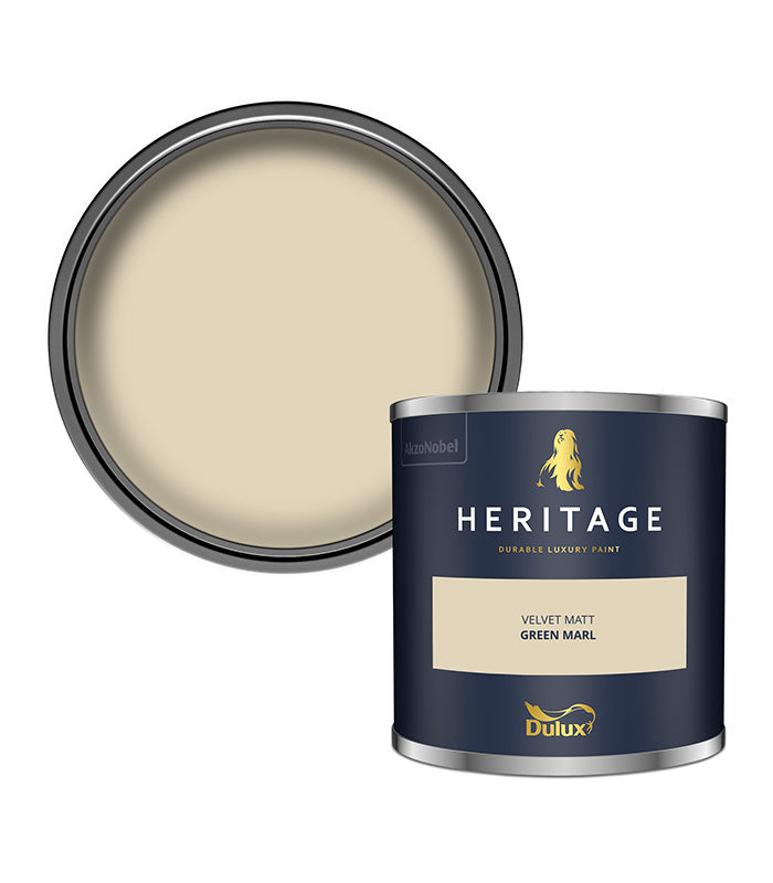 Dulux Heritage Velvet Matt - 125ml Tester Pot - Green Marl