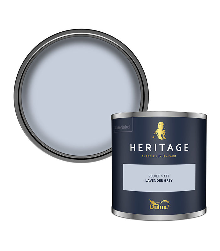 Dulux Heritage Velvet Matt - 125ml Tester Pot - Lavender Grey