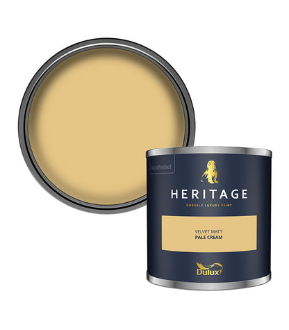 Dulux Heritage Velvet Matt - 125ml Tester Pot - Pale Cream