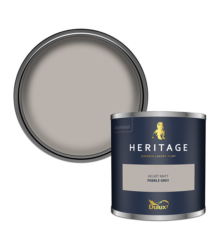 Dulux Heritage Velvet Matt - 125ml Tester Pot - Pebble Grey