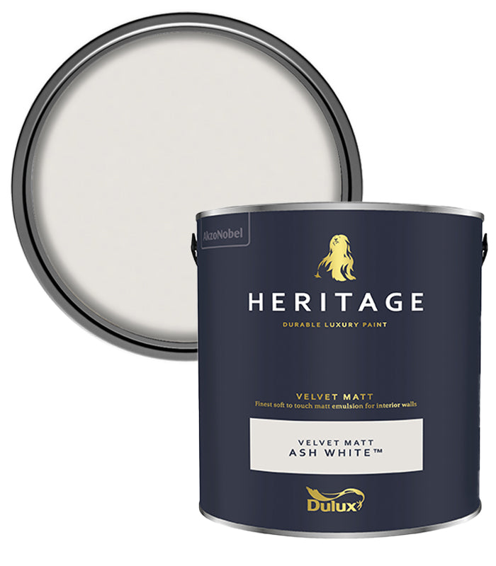 Dulux Heritage Velvet Matt - 2.5L - Ash White