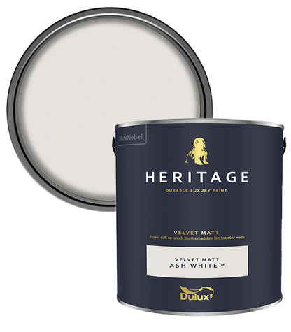 Dulux Heritage Velvet Matt - 2.5L - Ash White