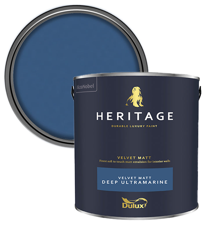 Dulux Heritage Velvet Matt - 2.5L - Deep Ultramarine